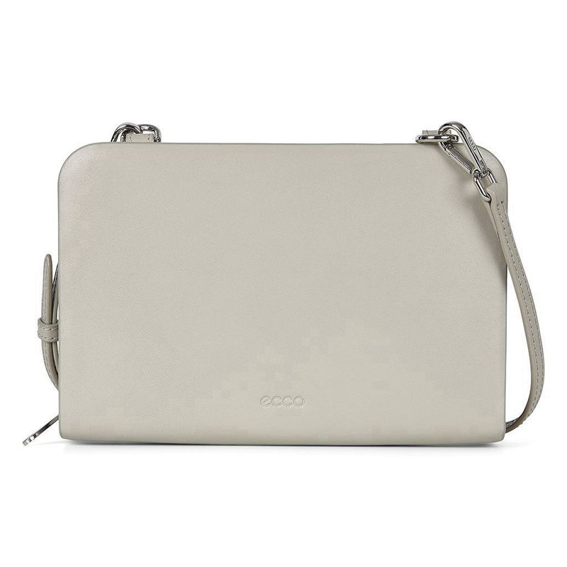 Women ECCO EBBA - Shoulder-Bags Grey - India HAZXUL614